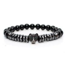 Load image into Gallery viewer, Natural Beads Leopard Bracelet Men