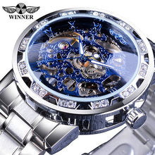 Load image into Gallery viewer, Transparent Fashion Diamond Wrist Watch