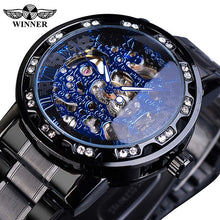 Load image into Gallery viewer, Transparent Fashion Diamond Wrist Watch