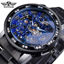 Load image into Gallery viewer, Transparent Fashion Diamond Wrist Watch