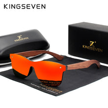 Load image into Gallery viewer, Natural Wooden Sunglasses Men