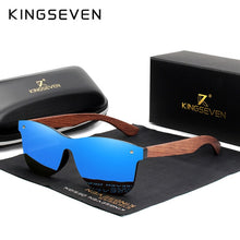 Load image into Gallery viewer, Natural Wooden Sunglasses Men
