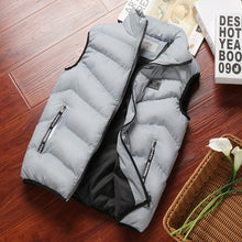 Load image into Gallery viewer, Fashion Mens Jacket Sleeveless Vest