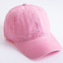 Load image into Gallery viewer, Summer cotton Washed Baseball Cap