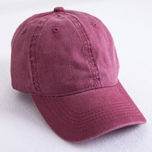 Load image into Gallery viewer, Summer cotton Washed Baseball Cap