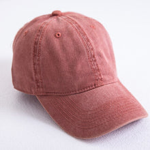 Load image into Gallery viewer, Summer cotton Washed Baseball Cap