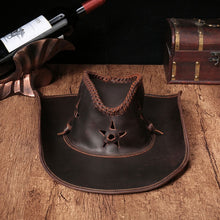 Load image into Gallery viewer, High genuine leather Western Cowboy Hats
