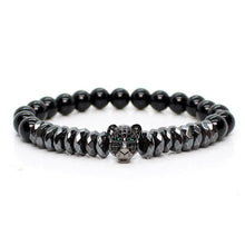 Load image into Gallery viewer, Natural Beads Leopard Bracelet Men
