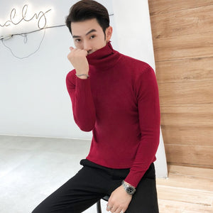 Winter Men's Turtleneck Sweaters