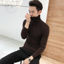 Load image into Gallery viewer, Winter Men&#39;s Turtleneck Sweaters
