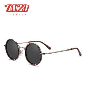 Polarized Sunglasses Unisex Alloy Round