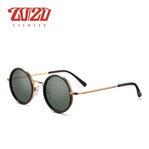 Polarized Sunglasses Unisex Alloy Round