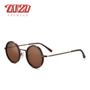 Polarized Sunglasses Unisex Alloy Round