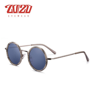 Polarized Sunglasses Unisex Alloy Round