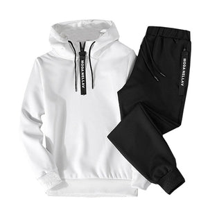 Sets Tracksuit Men Autumn Winter