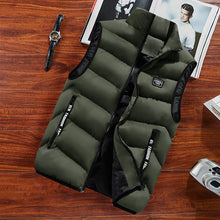 Load image into Gallery viewer, Fashion Mens Jacket Sleeveless Vest
